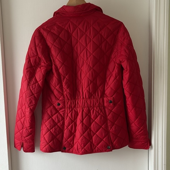 Saint James Quilted Red Jacket 4 - Picture 8 of 14